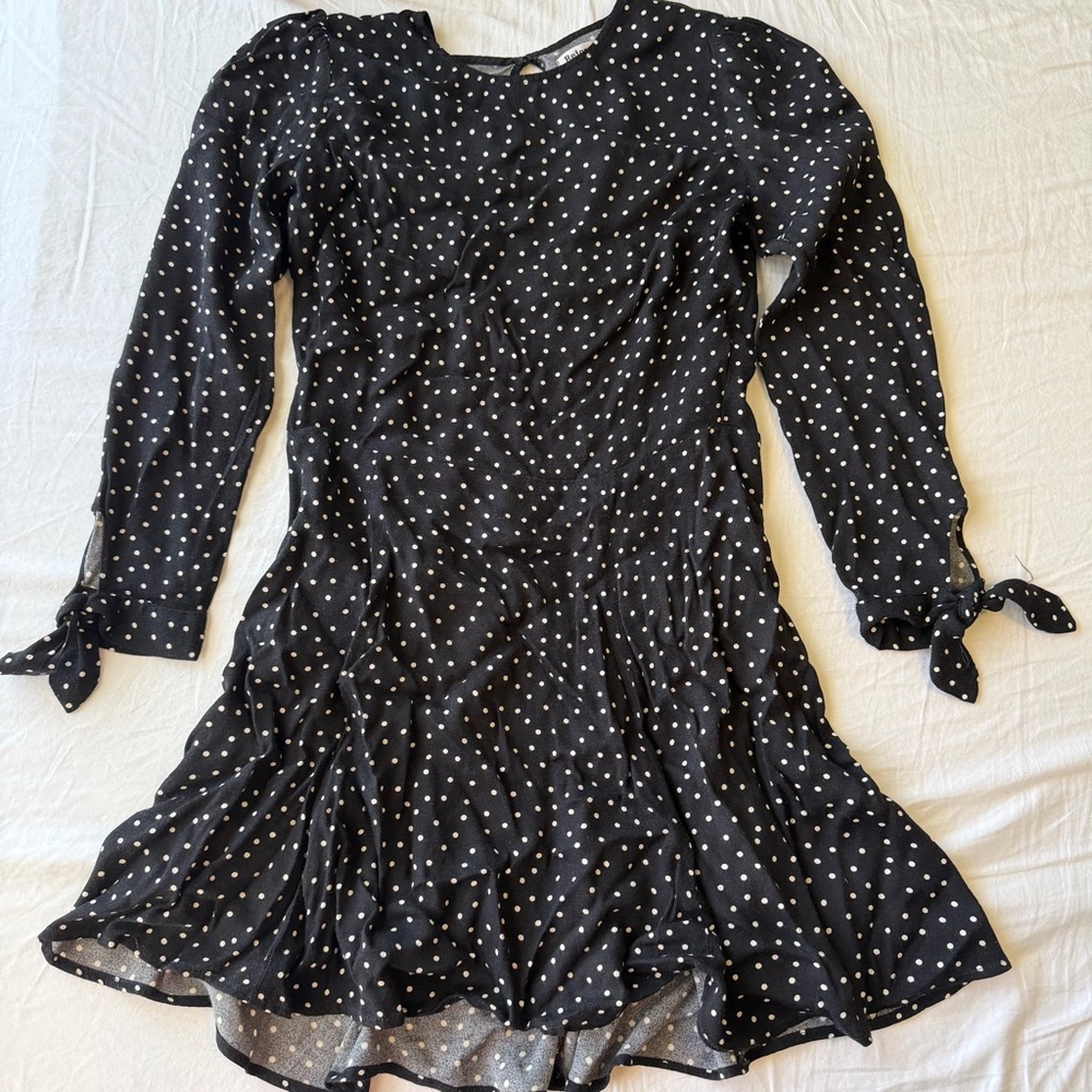 Reformation polka dot dress